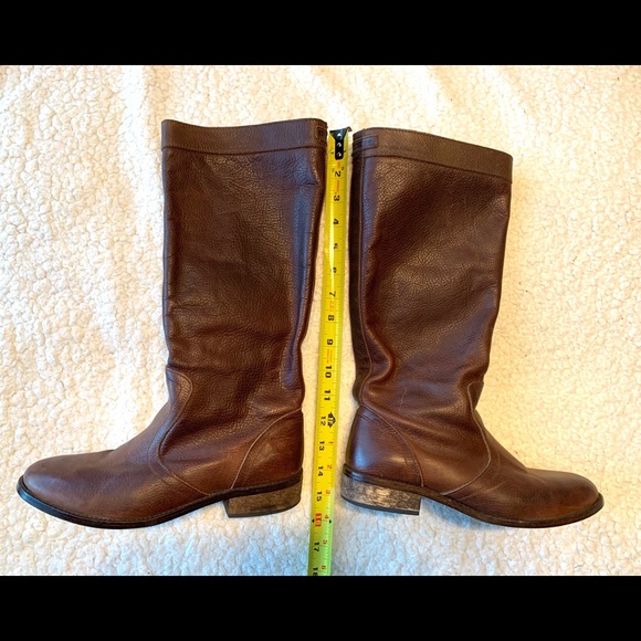 Diesel Desert Prarie Brown Leather High Boots - Picture 8 of 14
